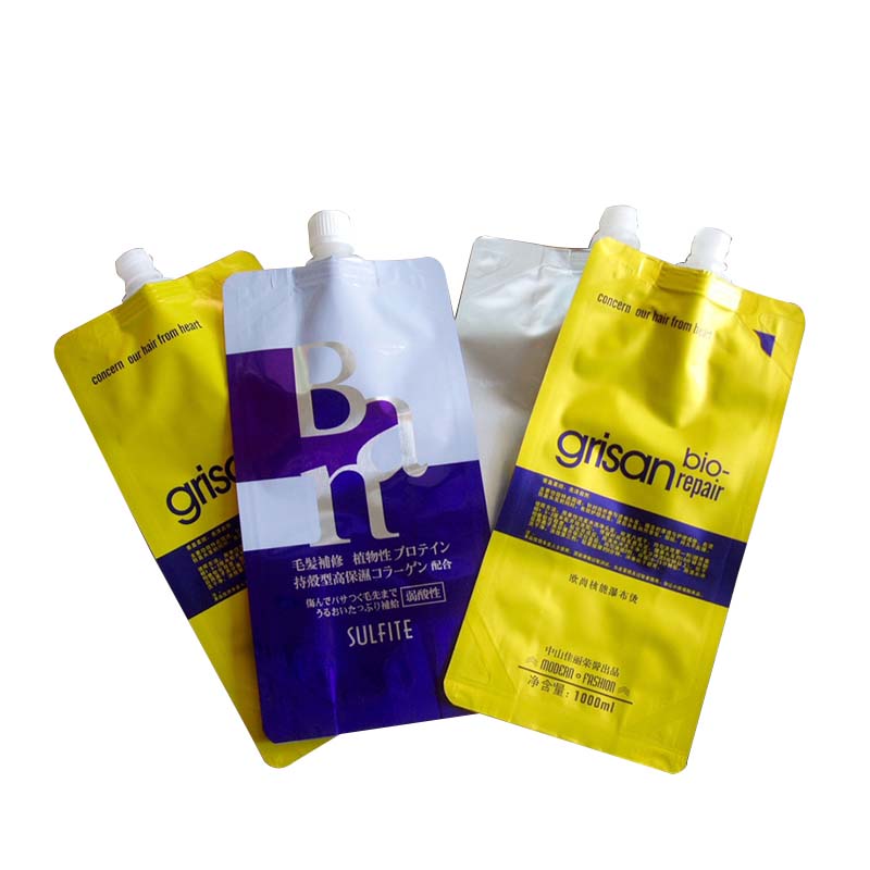 Customization Irritating Liquid Packaging Bag Nozzle Bag Stand-up Plastic Eco-friendly Material Packaging Daily Necessities Storage Bags