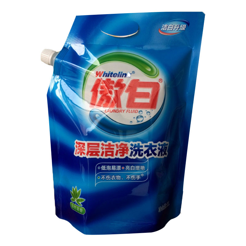 Liquid Packaging Bag Nozzle Bag Stand-up Plastic Eco-friendly Material Packaging Resealable Daily Necessities Storage Bags